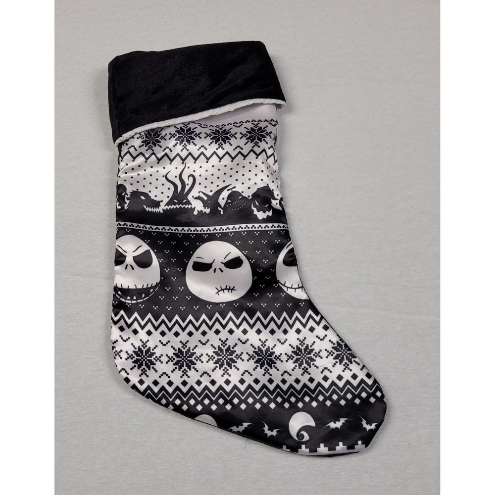 Ruz Disney The Nightmare Before Christmas Fair Isle Stocking Christmas Stocking